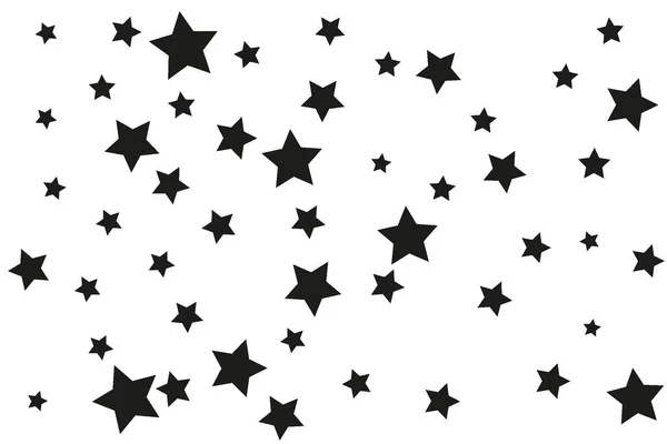 Yıldız konfeti duvar kağıtları — Stok Vektör