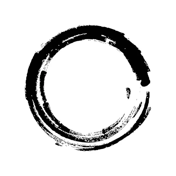 ストローク Enso 禅シンボル — ストックベクタ