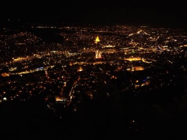 Gece Tbilisi Panorama