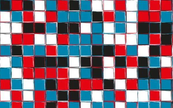 格子縞のベクトル パターン  — 無料ストックフォト