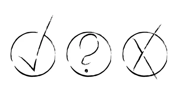 Елегантний дизайн чекових знаків — стоковий вектор