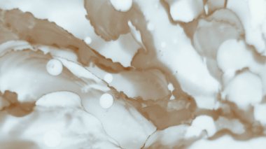 Sihirli Alkol Mürekkebi Sanatı. Mürekkep Boyası Özeti. Işık 