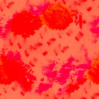 Kusursuz Batik Düzeni. Grunge Suluboya 