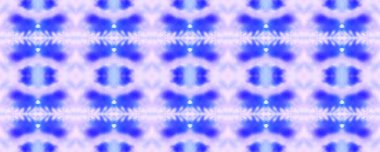 Bahar Çiçeği İkat. Suluboya Majolica Döşemesi. 