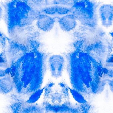 Yaz İpek Batik Yazısı. Soyut Kumaş Tasarımı.