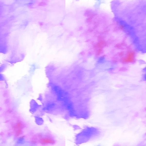 Tie Dye Seamless Texture Magenta, Blue Shibori — стокове фото