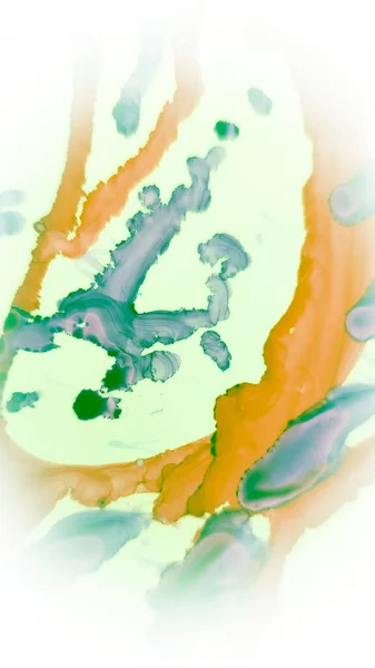Lukisan Cairan Blur dengan Bayangan. Lukisan Campuran — Stok Foto
