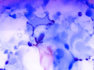 Neon Bulutları Mürekkep Duvar kağıtları. Alkol Mürekkebi Sanatı. 