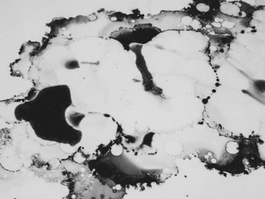 Alkol Mürekkep Çiçeği Yazısı. Mürekkep Boyası Özeti. 