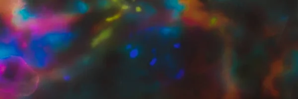 Neon Disco Tie Dye Print. Fläckiga mönster. Hippy Ordförande — Stockfoto