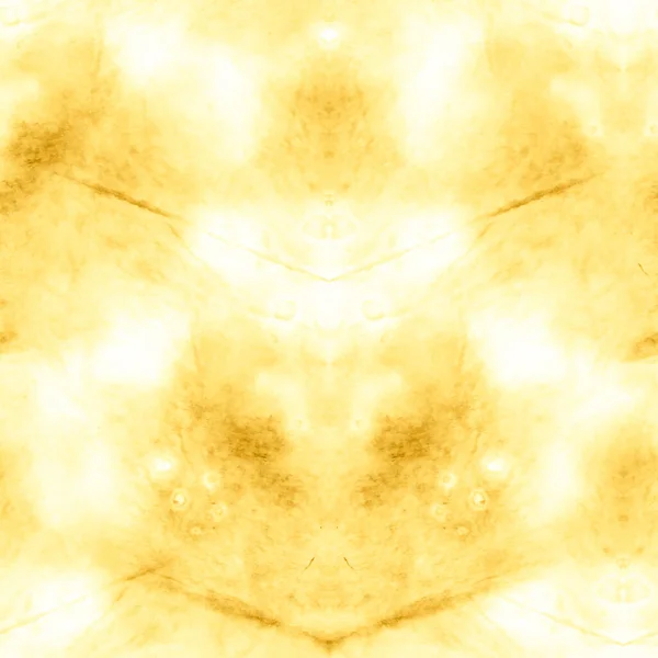 Ručně malované barvy. Slunečný zlatý mramorovaný efekt. — Stock fotografie