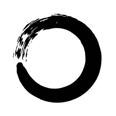 Enso dairesi, zen sembolü.