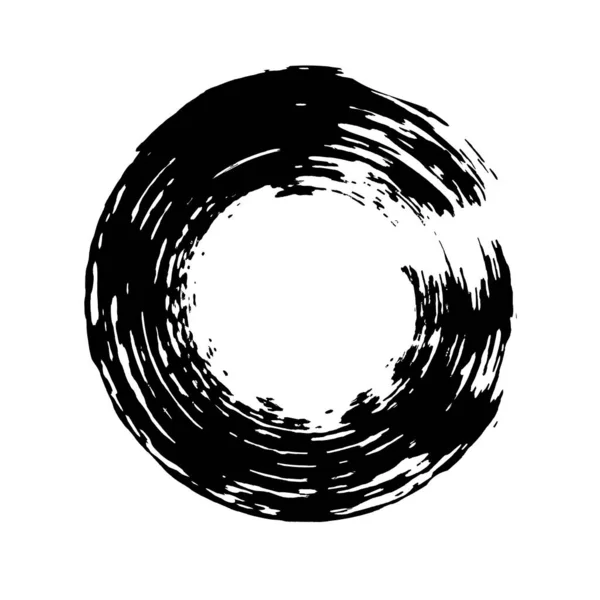 Symbole bouddhiste Enso zen — Image vectorielle