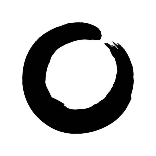Enso zen símbolo budista — Vector de stock