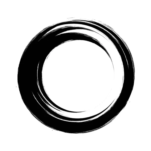 Fekete enso szimbólum vektor — Stock Vector