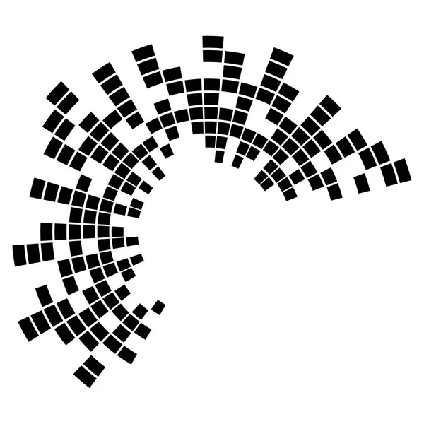Абстрактний Музичний Еквалайзер Ізольованому Фоні Векторні Ілюстрації Вашого Дизайну Епс — стоковий вектор