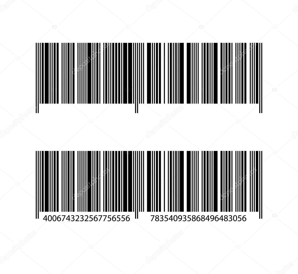 Bar code. On isolated white background, realistic vector design for your business ideas. Eps 10.