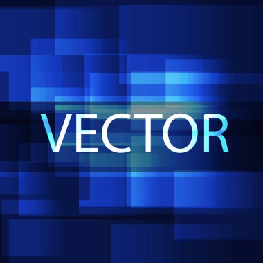 Mavi kare. Arka plan. Eps vektör çizim.