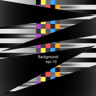 Yarış kare arka plan. Yarış, sizin metin için yer ile satranç tarzı vektör soyutlama. Resimde tasarımınız için. EPS.