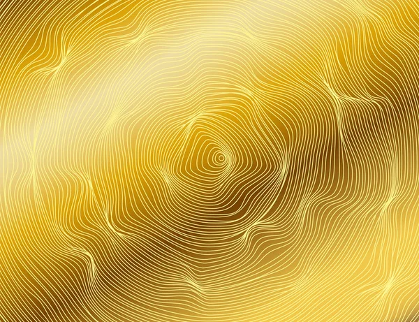 Золотой волнистый, линии роскоши. Векторная текстура золотых полос фона. Обмотка полосы . — стоковый вектор