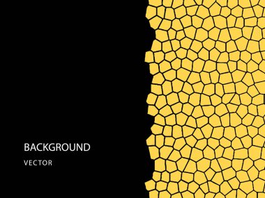 Vektör Illustration kafes, metin için yer ile doğal taş bir dikiş silüeti.