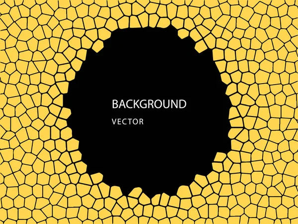 Vektör Illustration kafes, metin için yer ile doğal taş bir dikiş silüeti.