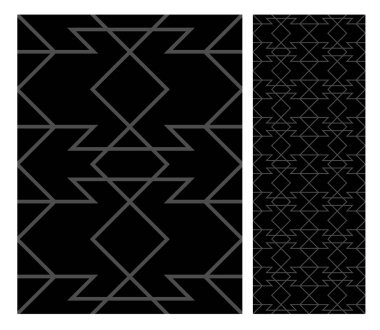 fayans Portekizce desenler vektör çizim vintage sorunsuz tasarımında antika