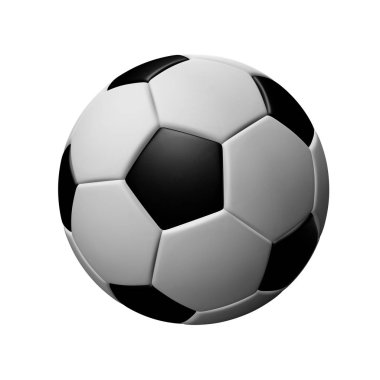 Beyaz arka plan üzerinde izole klasik gol