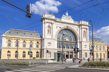 Şehir merkezi ve saray gündüz görünümü, Budapeşte, Macaristan