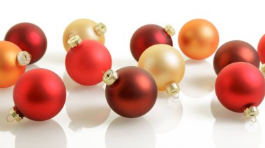 Parlak Noel topları grup