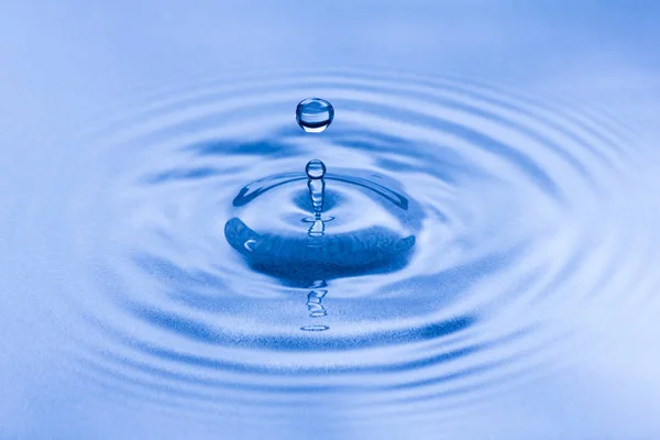 水滴のビュー フルフレーム — ストック写真