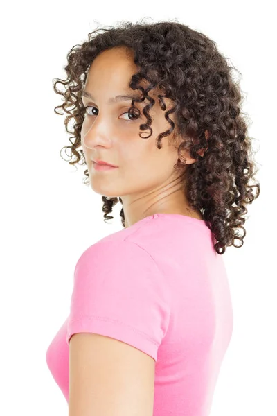 Retrato Una Hermosa Joven —  Fotos de Stock