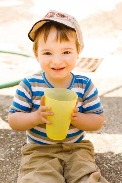 Kinder Verbringen Zeit Und Spaß Tag Park — Stockfoto