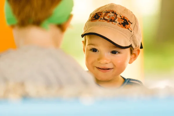 Kinder Verbringen Zeit Und Spaß Tag Park — Stockfoto