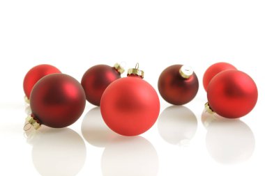 Parlak Noel topları grup