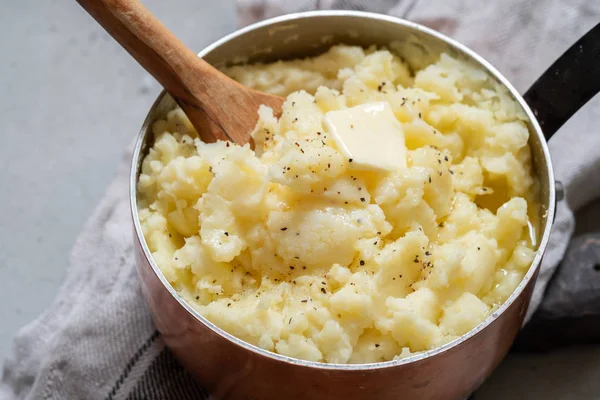 マッシュ ポテトのバター — ストック写真