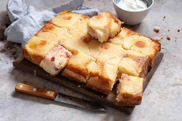 Torta all'ananas capovolta — Foto Stock