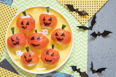 Cadılar Bayramı Suşi kabakları