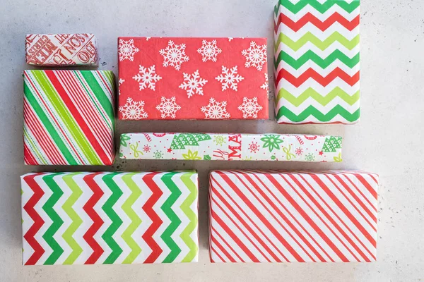 Christmas gift boxes — Stock Photo, Image