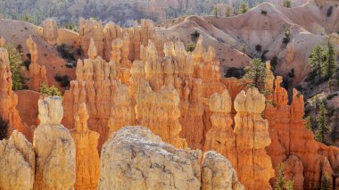 Soyut ülke. Bryce Canyon. Utah, ABD