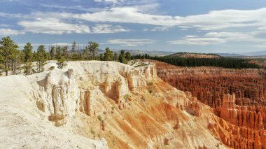 Bryce Canyon. Kaya oluşumları. Utah, Batı ABD