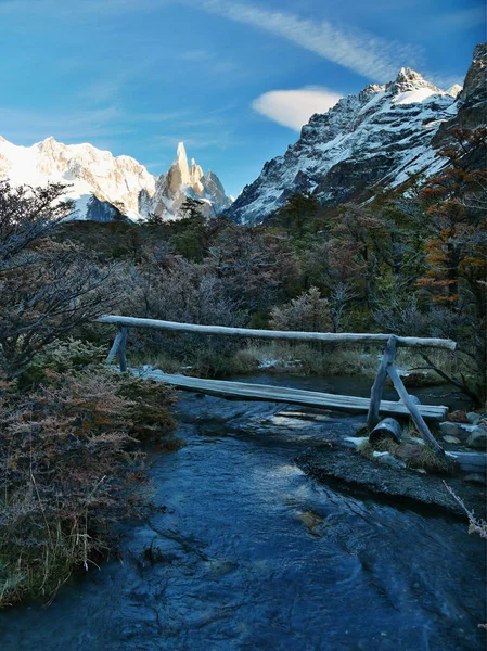 Cerro Torre Patagonia Mountains Argentina — Stock fotografie