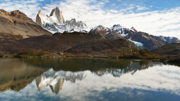 Fitz Roy Piek Patagonië Bergen Argentinië — Stockfoto