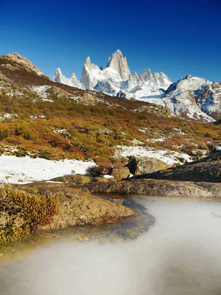 Pico Fitz Roy Patagonia Argentina — Foto de Stock