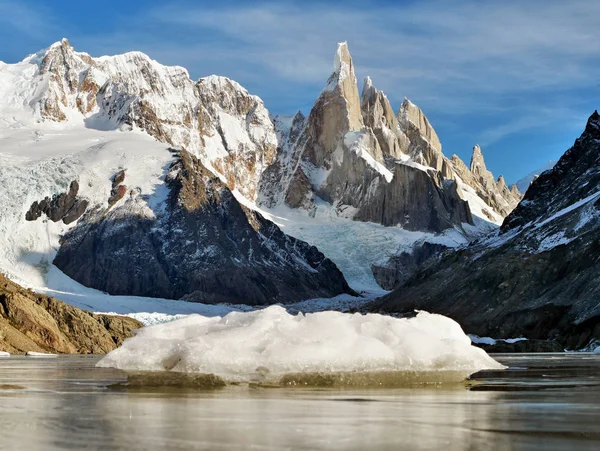 Patagonie Argentina Úžasná Hora Cerro Torre — Stock fotografie