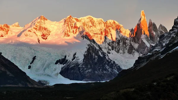 Cerro Torre Montañas Increíbles Patagonia Argentina —  Fotos de Stock