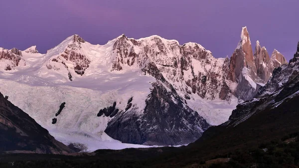 Patagonië Argentinië Verbazingwekkende Cerro Torre Mountain — Stockfoto