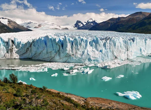 Льодовик Морено Аргентина Патагонія Стокове Фото