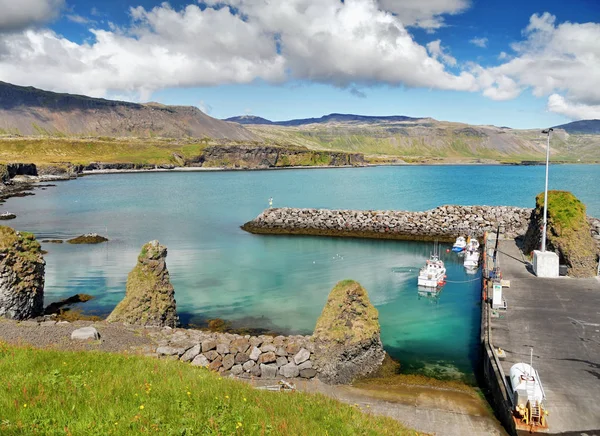 Island Atemberaubende Meeresküste Schönes Land — Stockfoto