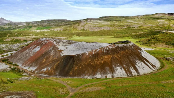 Ηφαιστειακό Τοπίο Στην Ισλανδία — Φωτογραφία Αρχείου